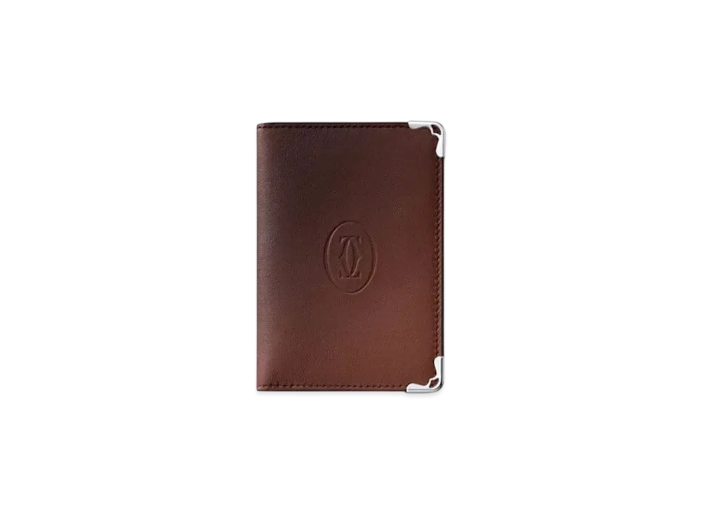 Cartier Credit Business Card Holder, Must de Cartier "Gradient Brown"