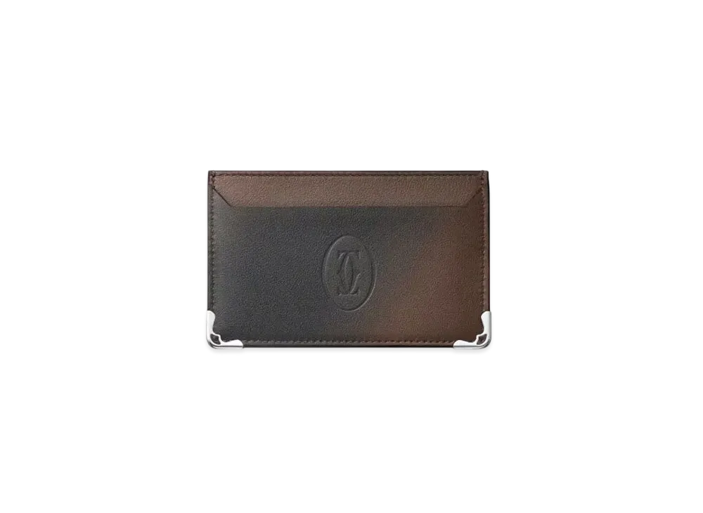 Cartier Must de Cartier Small Leather Goods, Card Holder "Gradient Taupe"
