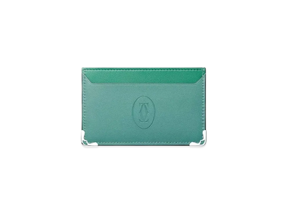 Cartier Simple Card Holder, Must de Cartier "Aventurine"