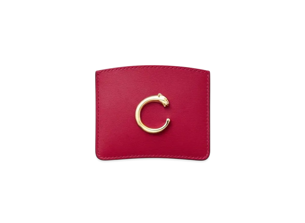 Cartier Simple Card Holder, Panthere de Cartier "Cherry Red"