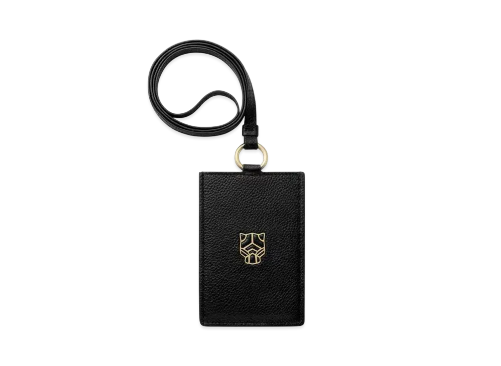 Cartier Panthere de Cartier Small Leather Goods, Card Holder "Black"