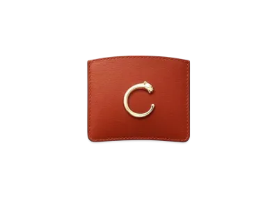 Cartier Simple Card Holder, Panthere de Cartier "Chestnut"
