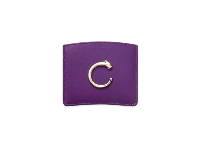 Cartier Panthere de Cartier Small Leather Goods, Card Holder "Purple"