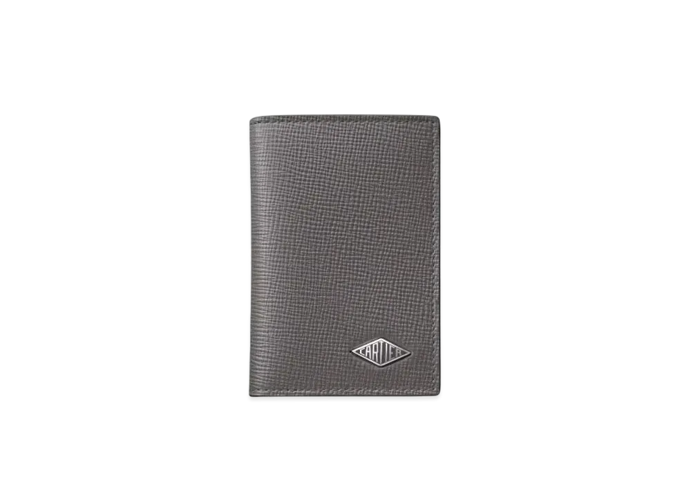 Cartier Losange Small Leather Goods, Card Holder "Gray"