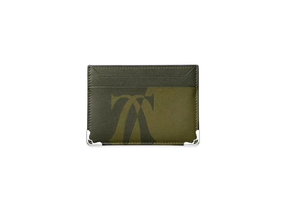 Cartier Double Card Holder, Must de Cartier "Khaki"