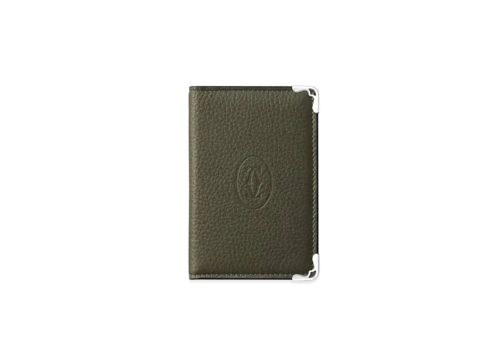 Cartier Four-Card Holder, Must de Cartier "Khaki"