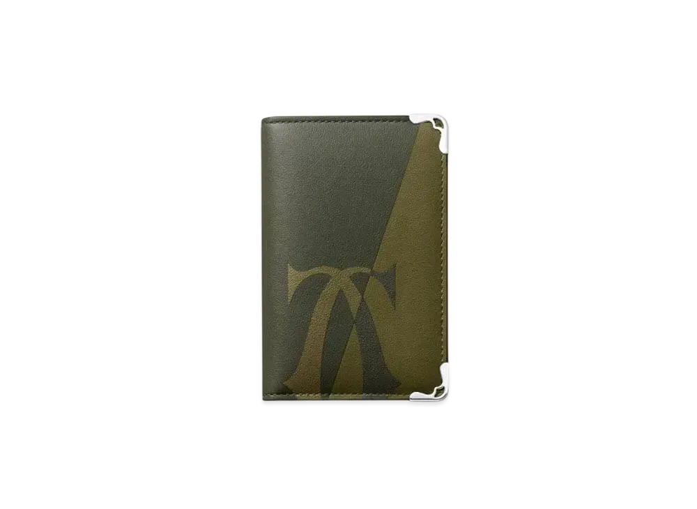 Cartier Four-Card Holder, Must de Cartier "Khaki"