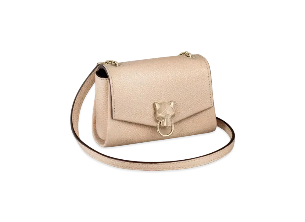 Cartier Micro Model Bag, Panthere de Cartier "Light Beige"