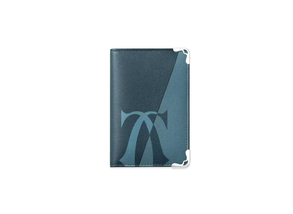 Cartier Four-Card Holder, Must de Cartier "Steel Gray"