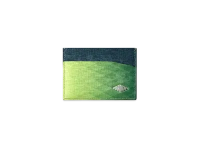 Cartier Double Card Holder, Cartier Losange "Lime"