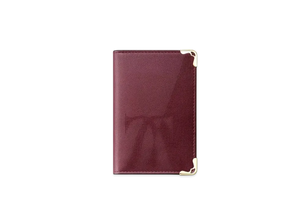 Cartier Credit Business Card Holder, Must de Cartier "Bordeaux"
