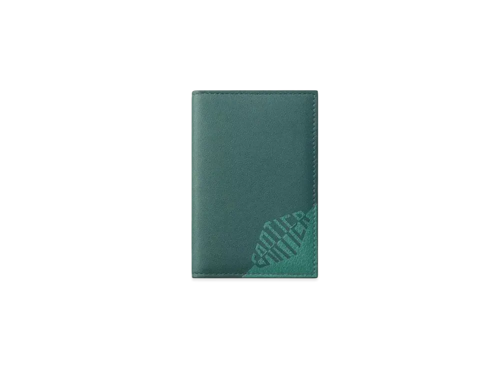 Cartier 4 Credit Card Holder, Cartier Losange Shadow "Pine Green/Green"