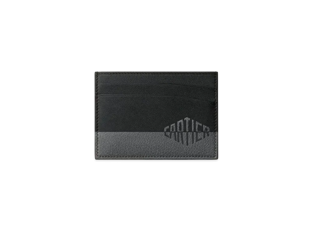 Cartier Double Card Holder, Cartier Losange Shadow "Black/Anthelasite"