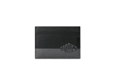 Cartier Double Card Holder, Cartier Losange Shadow "Black/Anthelasite"