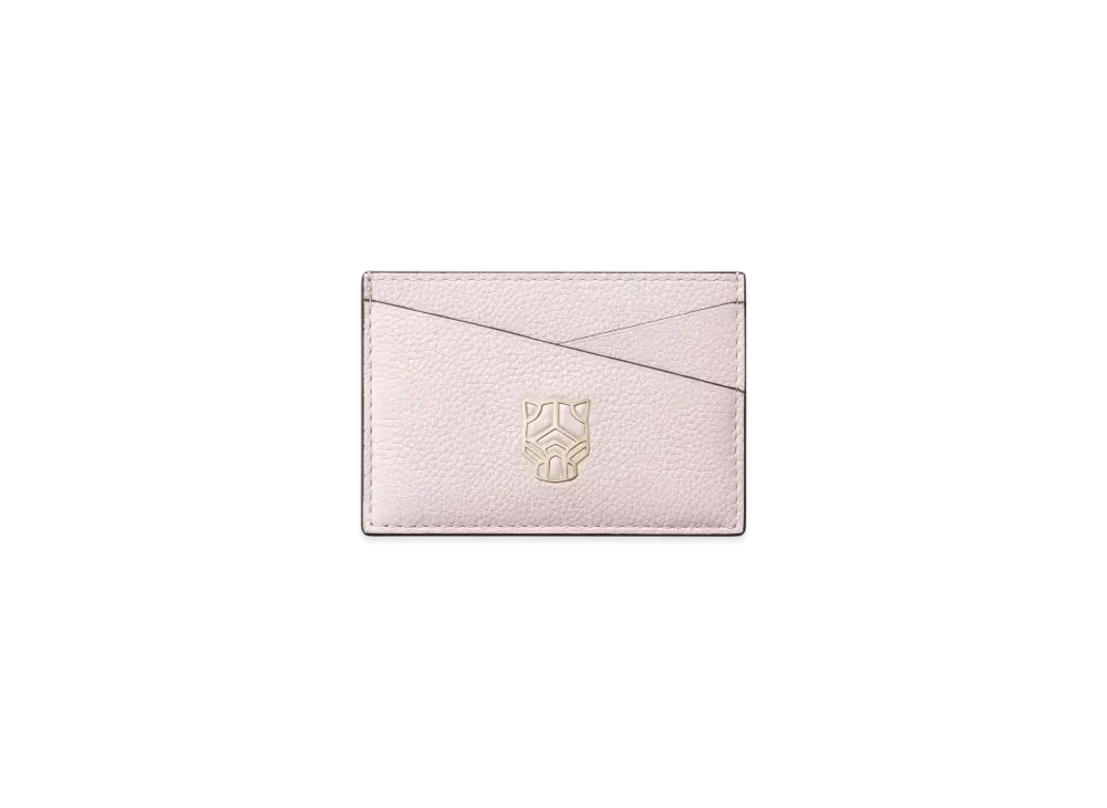 Cartier Simple Card Holder Panthere Graphique de Cartier "Petal Pink"