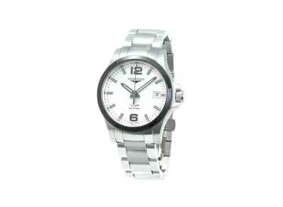 Longines Conquest V.H.P. Perpetual Calendar "Silver/White"