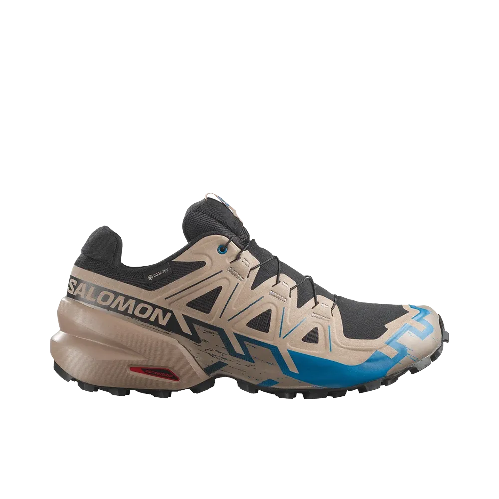 Salomon Speedcross 6 GORE-TEX "Black/Desert Tan/Mykonos Blue"