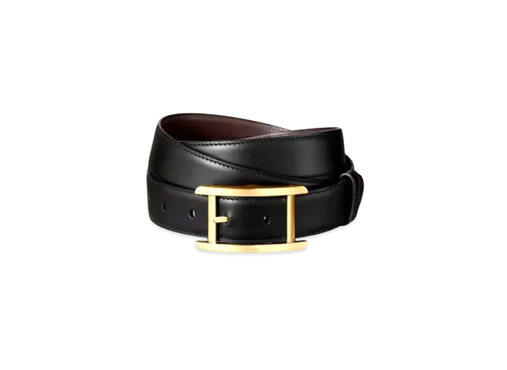 Cartier Belt, Tank de Cartier "Black/Gold"