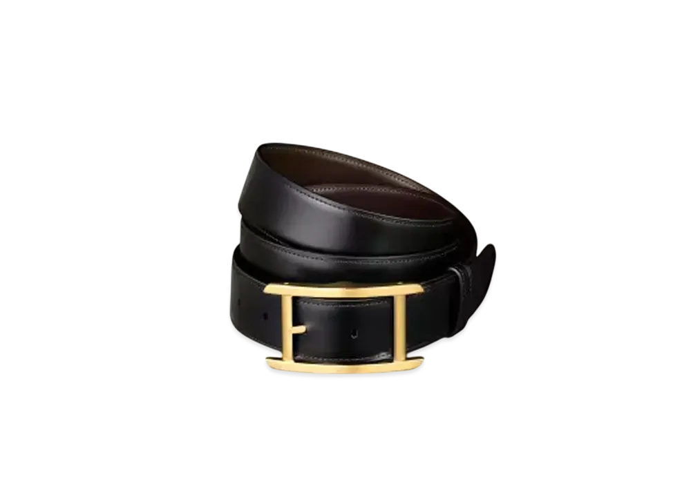 Cartier Belt, Tank "Black/Brown/Gold"