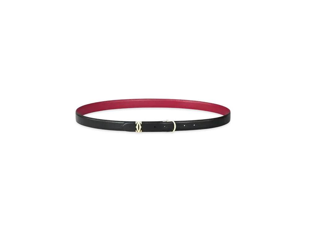 Cartier C de Cartier Belt "Cherry Red/Black/Gold"
