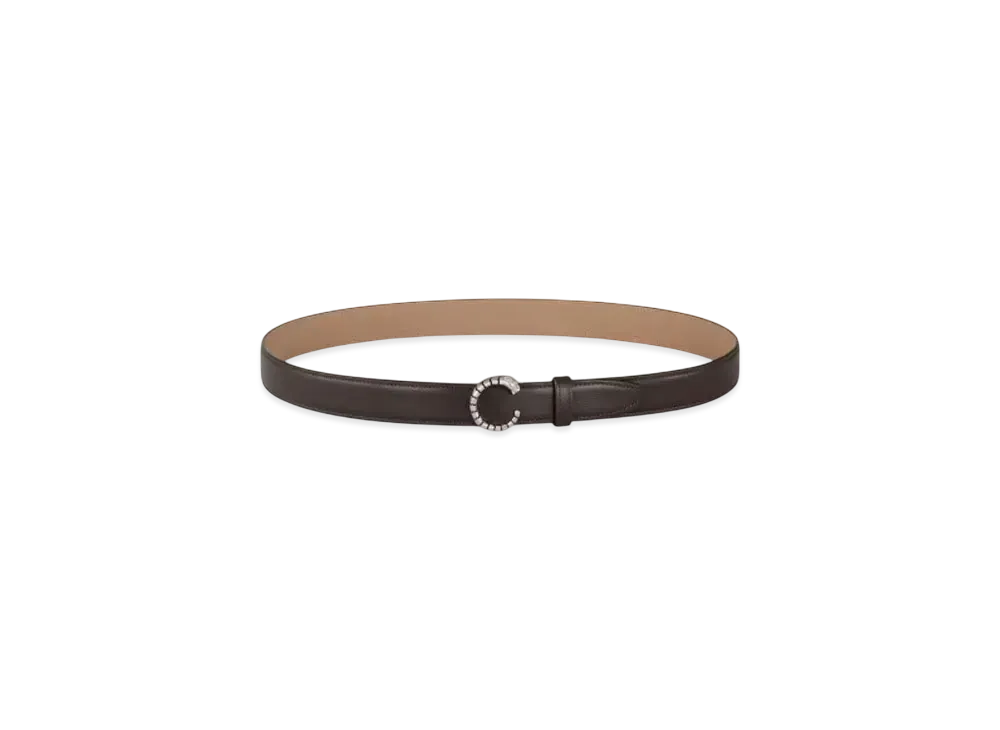 Cartier Belt Panthere de Cartier Size S (75cm) "Tonka Brown"