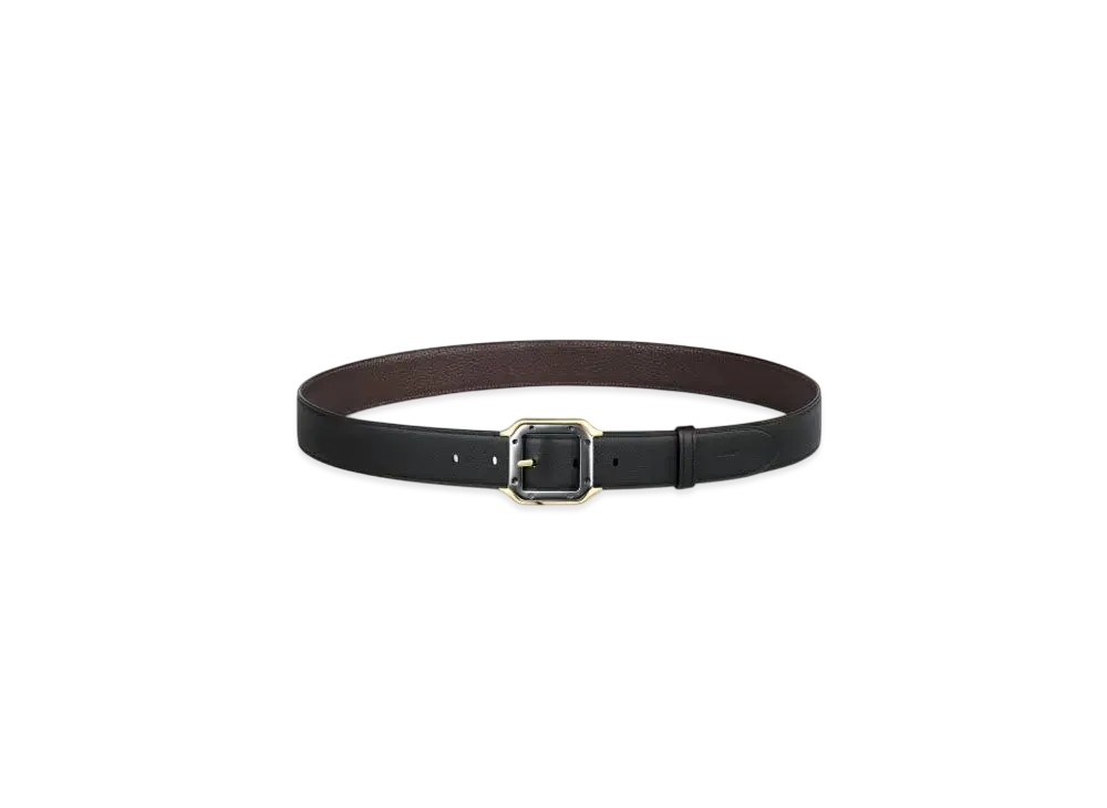 Cartier Belt, Santos de Cartier "Black/Brown/Gold/Palladium"