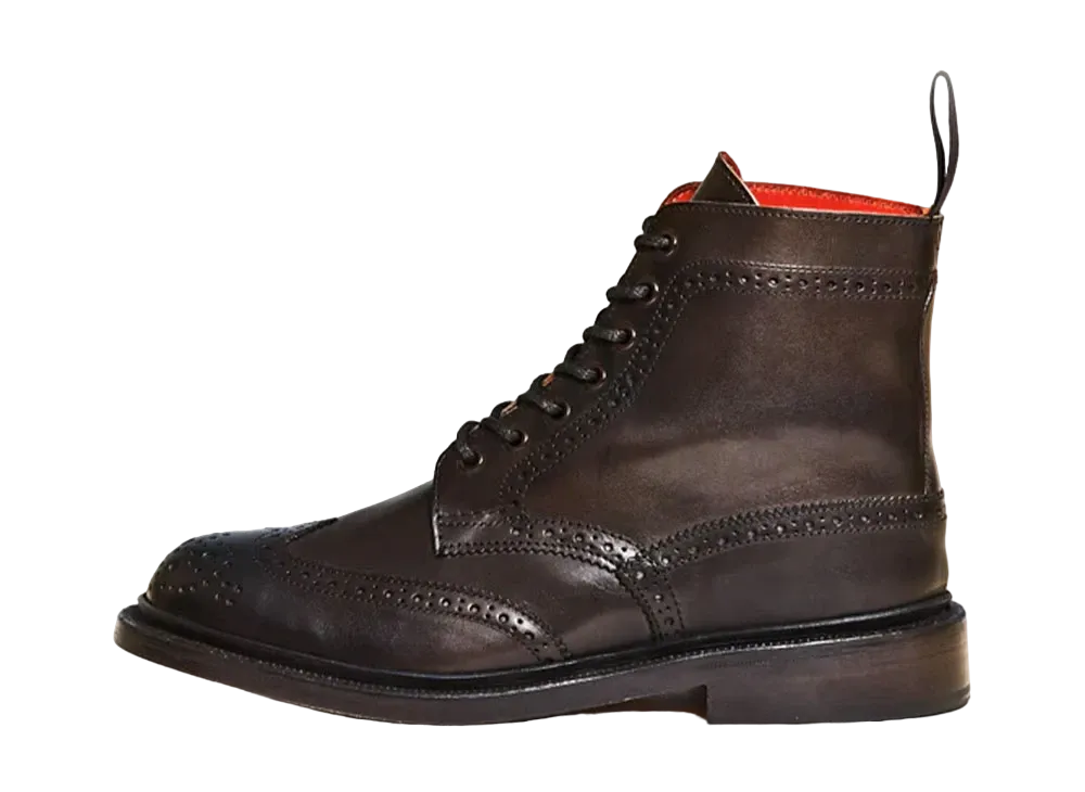 Tricker’s Women's Stephy 6230 Burnished "Espresso" L5676 Leather Sole