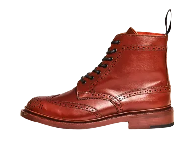 Tricker’s Women's Stephy 6230 Antique "Marron" L5676 Leather Sole