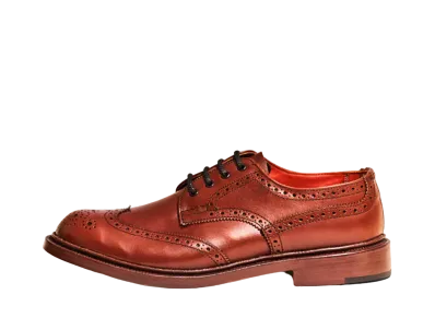 Tricker’s Women's Anne 6230 Antique "Marron" L5679 Leather Sole
