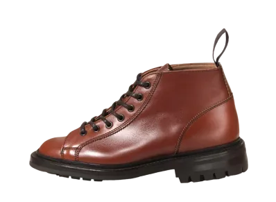 Tricker’s Women's Monkey Boots 5402R Antique "Marron" L6077 Commando Sole