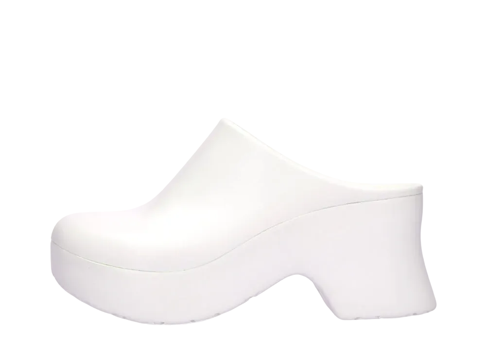 LOEWE Women's Foam Clog In Light Foam Rubber "White"