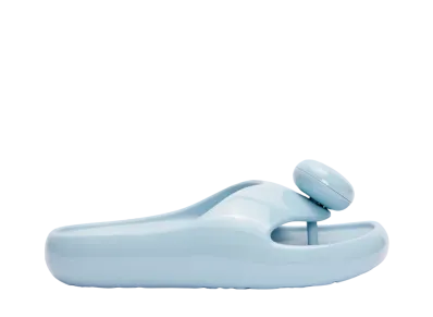 LOEWE Women's Foam Pebble Sandal "Light Blue"