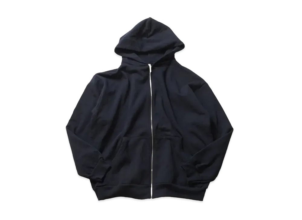 Los Angeles Apparel 14.0Oz Heavy Fleece Zip Up Hood Sweat "Navy"