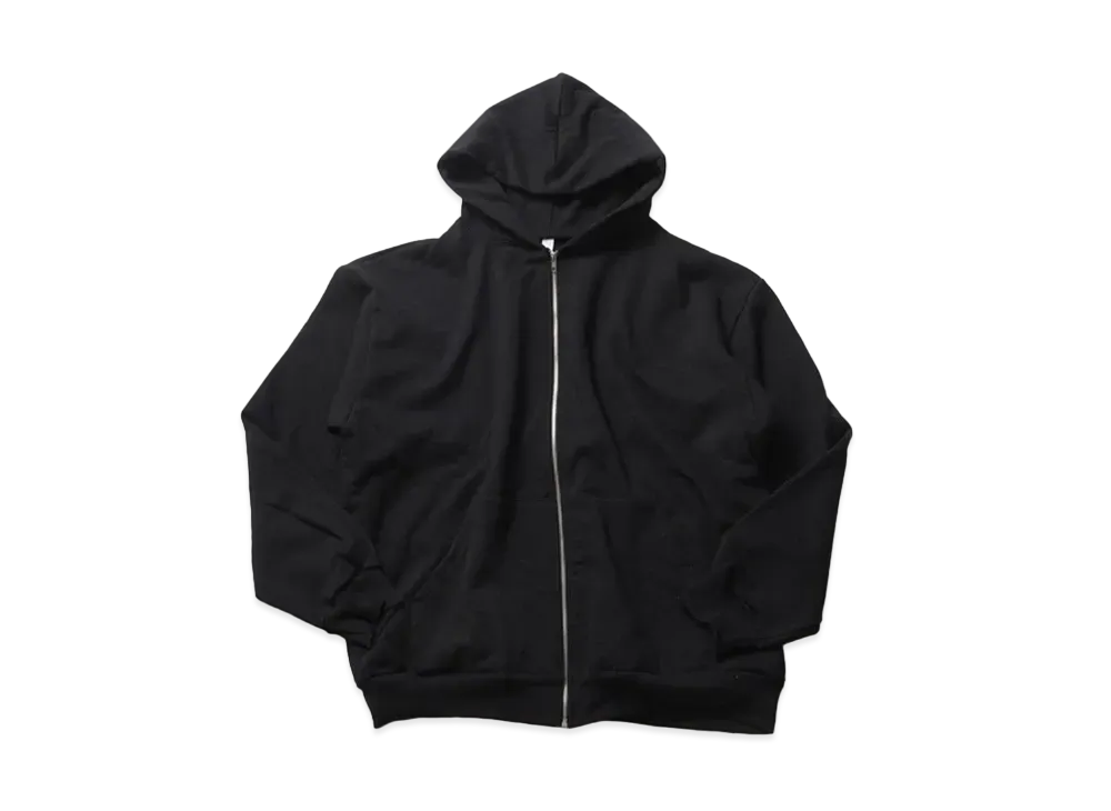 Los Angeles Apparel 14.0Oz Heavy Fleece Zip Up Hood Sweat "Black"