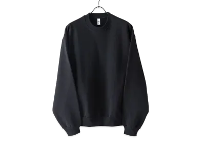 Los Angeles Apparel 14Oz Heavy Fleece Crew Neck Pullover Sweatshirt "Black"