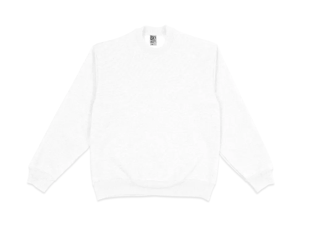 Los Angeles Apparel 14Oz Heavy Fleece Crew Neck Pullover Sweatshirt "White"