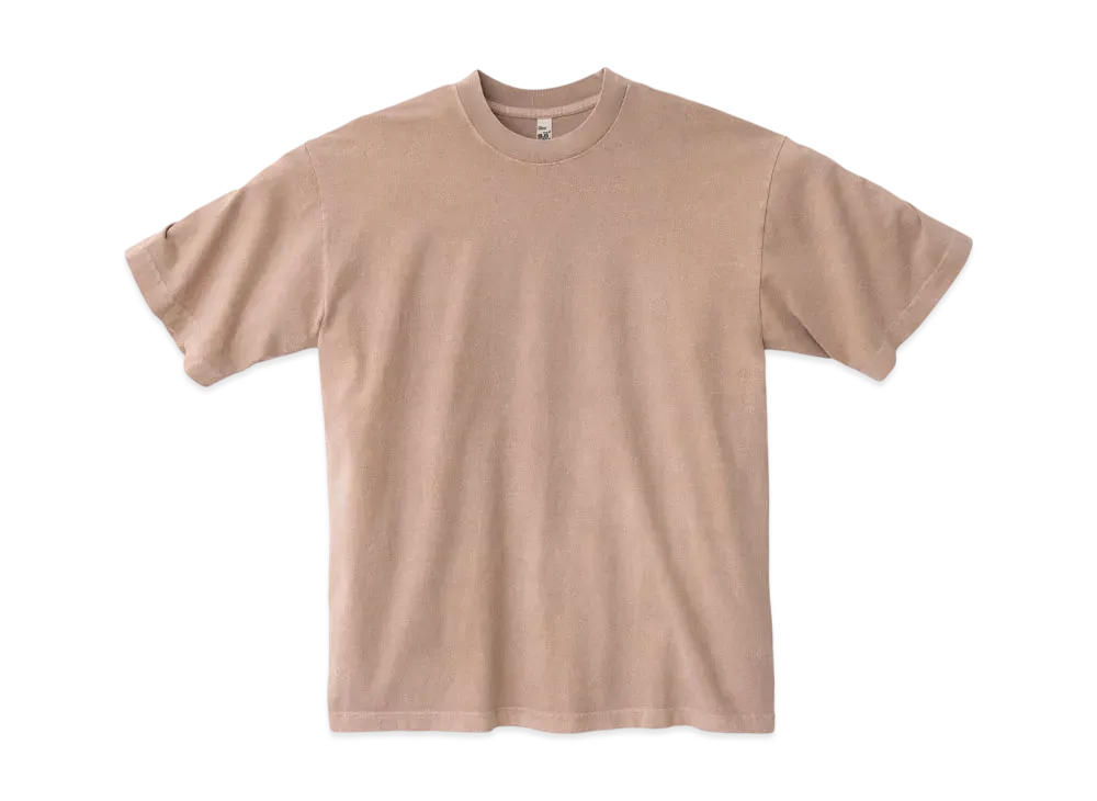 Los Angeles Apparel 6.5oz Garment Dye Crew Neck T-Shirt "Rose Quartz"