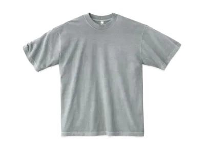 Los Angeles Apparel 6.5oz Garment Dye Crew Neck T-Shirt "Dark Silver"