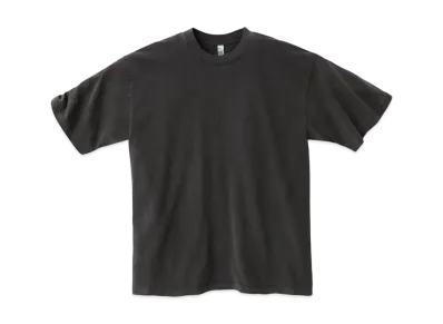 Los Angeles Apparel 6.5oz Garment Dye Crew Neck T-Shirt "Vintage Black"