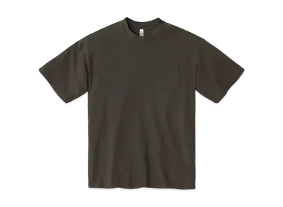 Los Angeles Apparel Short Sleeve Garment Dye Pocket T-Shirt "Vintage Black"