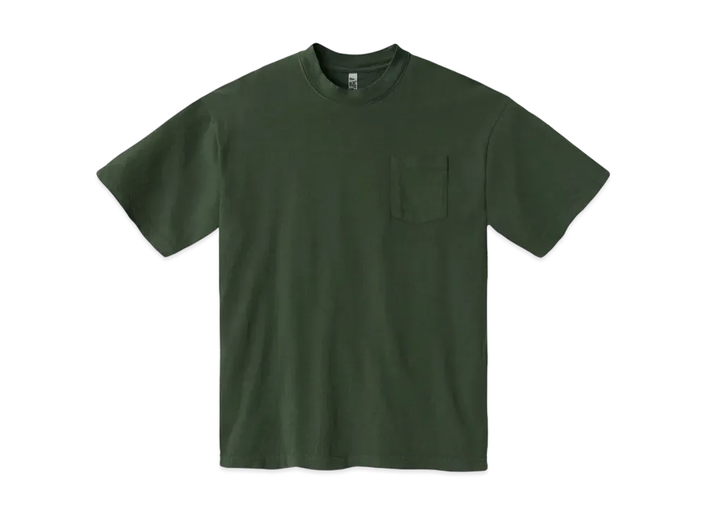 Los Angeles Apparel Short Sleeve Garment Dye Pocket T-Shirt "Ivy"