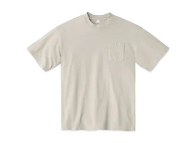 Los Angeles Apparel Short Sleeve Garment Dye Pocket T-Shirt "Cement"