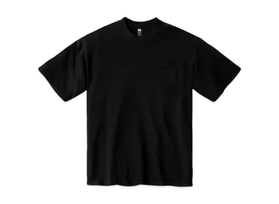 Los Angeles Apparel Short Sleeve Garment Dye Pocket T-Shirt "Black"