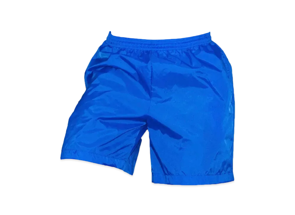 Los Angeles Apparel Men's Nylon Taffeta Wide Shorts "Sapphire"