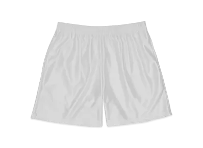 Los Angeles Apparel Heavy Dazzle Athletic Shorts "White"