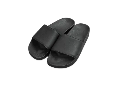 Los Angeles Apparel Unislide Unisex Sandals Made In USA "Black"
