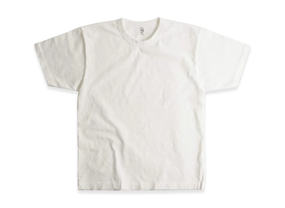 Los Angeles Apparel 8.5OZ Short Sleeve Binding Garment Dyed T-Shirt "Off White"