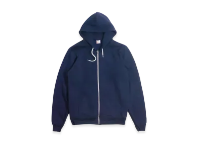 Los Angeles Apparel Flex Fleece Zip-Up Hoodie "Navy"