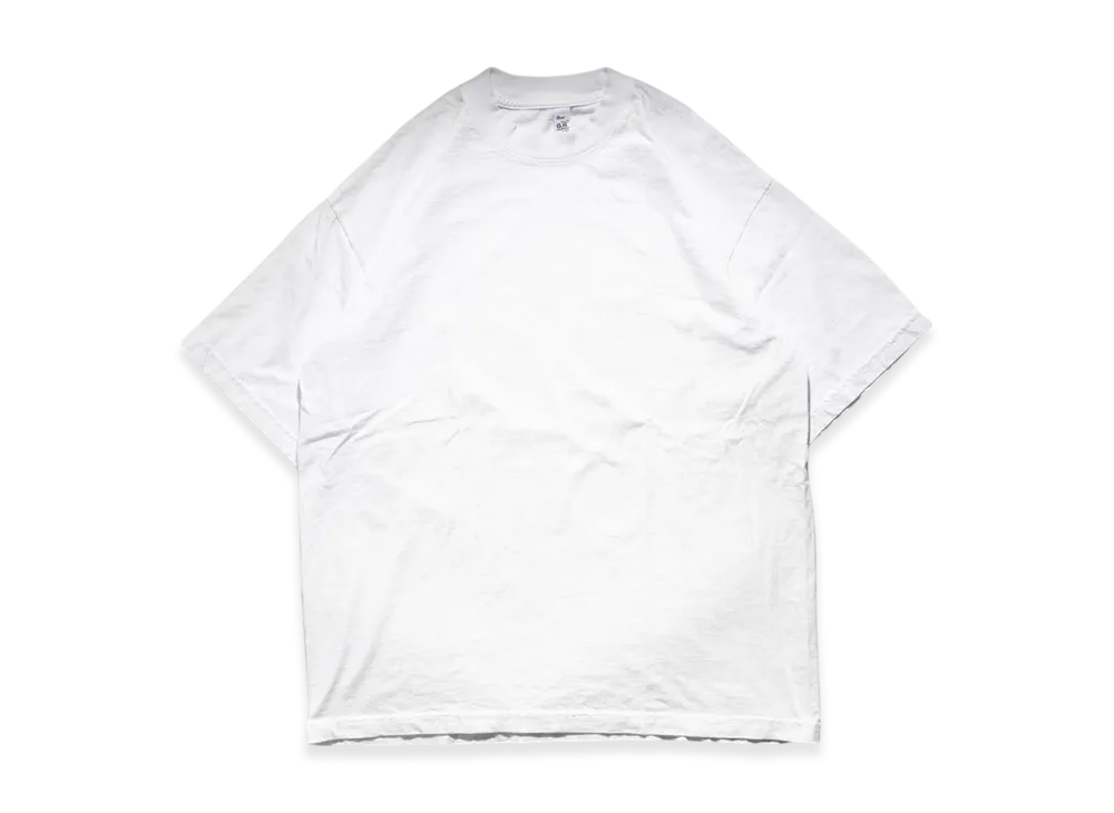 Los Angeles Apparel 6.5OZ Garment Dyed Crew Neck Short Sleeve T-Shirt "White"