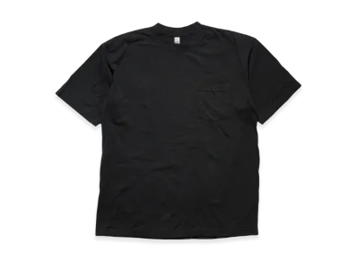Los Angeles Apparel 6.5OZ Short Sleeve Garment Dyed Pocket T-Shirt "Black"